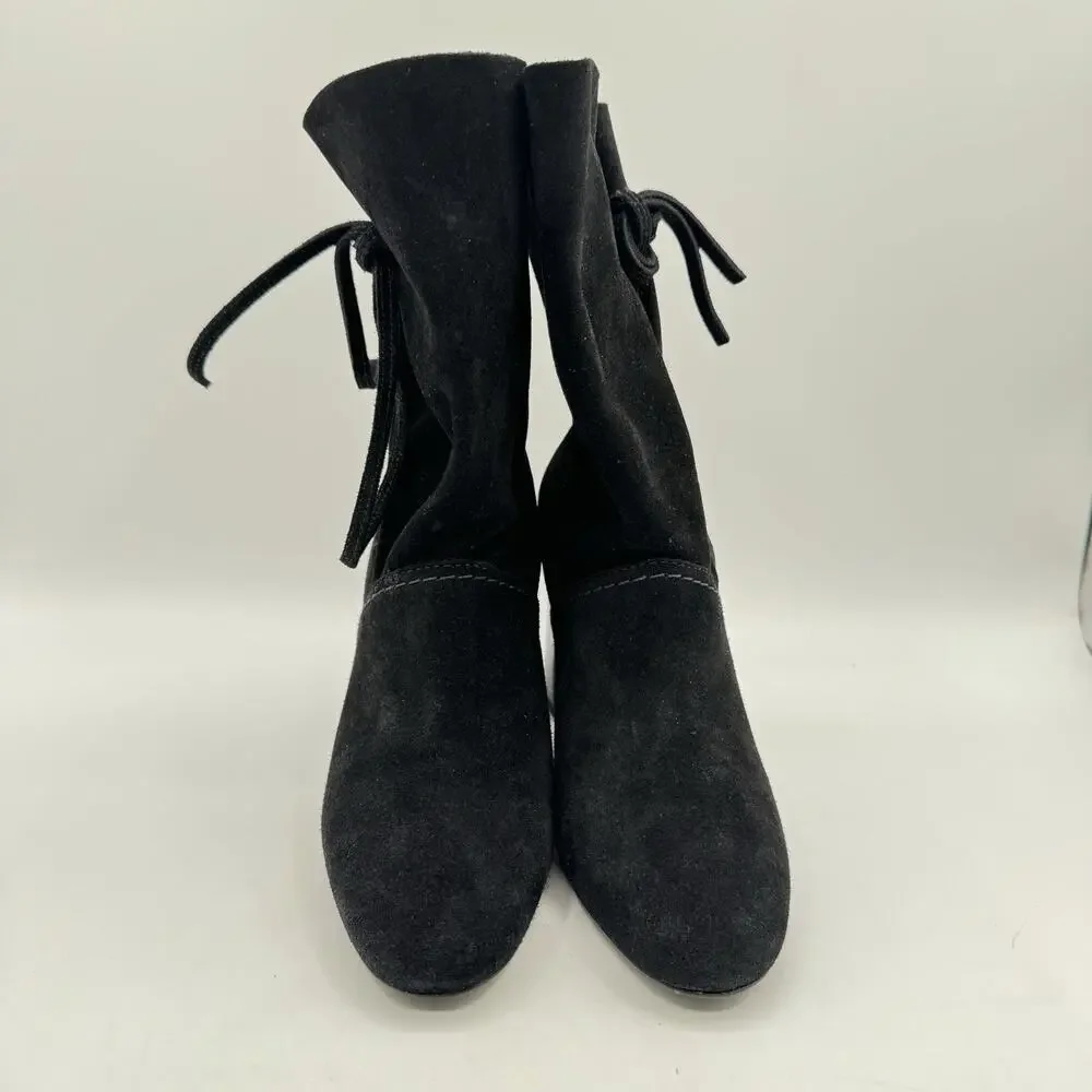 Tory Burch Womens Gigi Boot Black Size 6M, Tried On, Never Worn